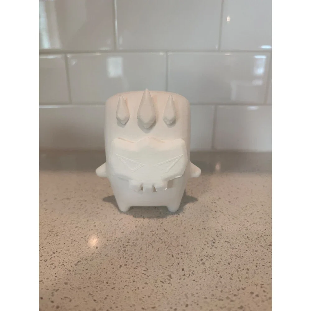 Boss Fortnite Sprite- 4.5” White (Unpainted) 3d Printed Figure
